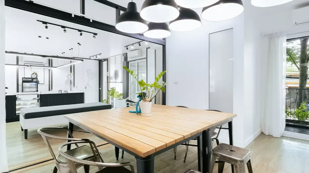 Monkey Hub indoor workspace at Blu Monkey Boutique Samkong